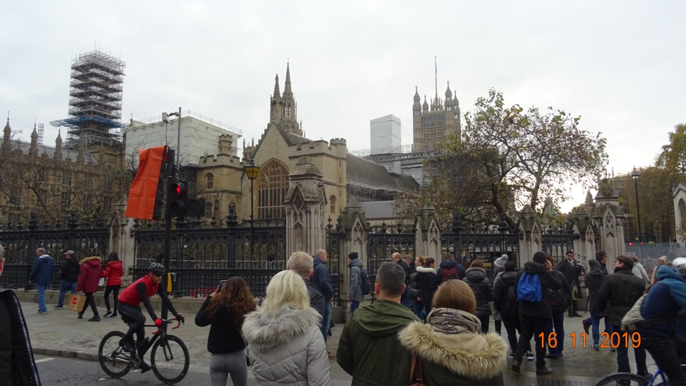 Londýn - stanice metra Westminster