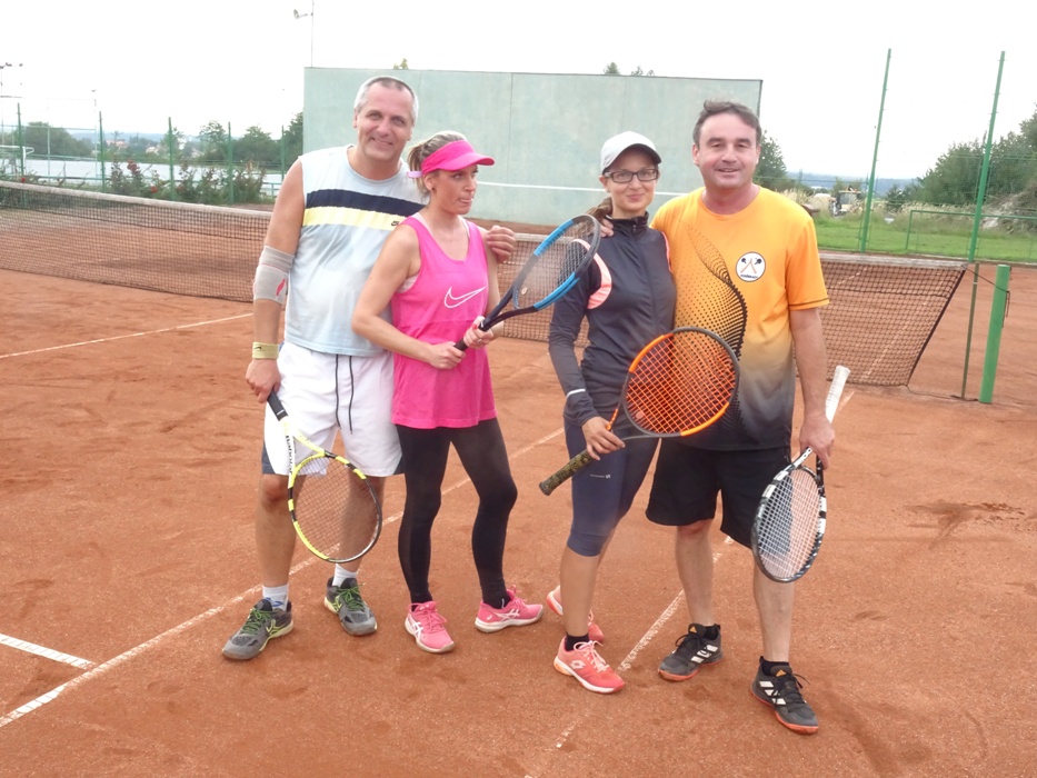 Mix Cup 2022 - finalisté J. Lisec, M. Gombitová, I. Milotová a M. Kozel
