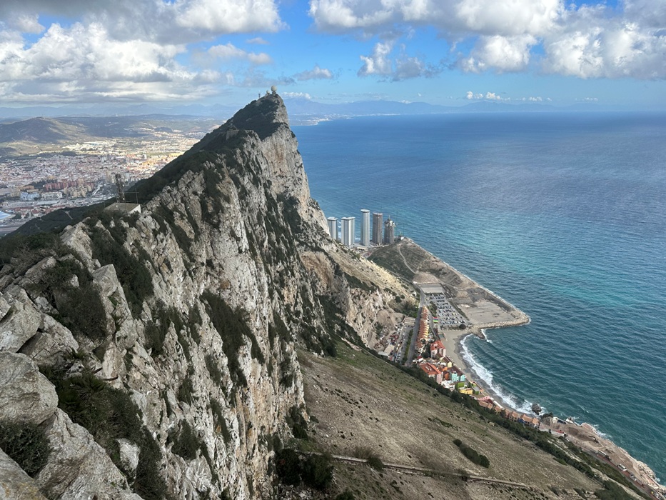 Gibraltarská skála v plné kráse