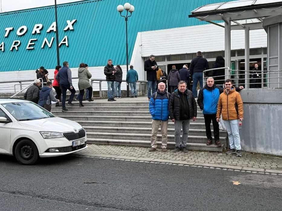 Ostrava - před halou RT TORAX