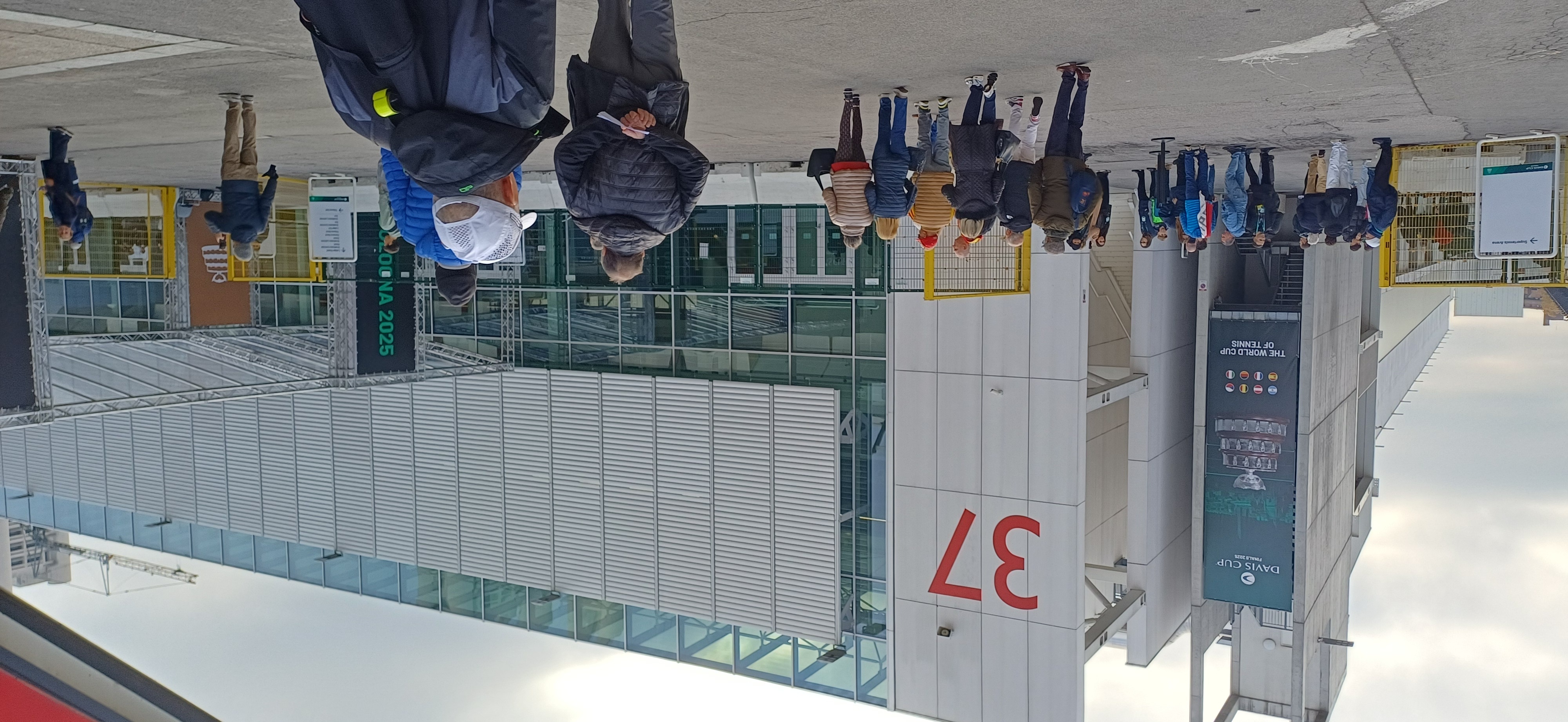 Bologna - dějištěm Davis Cupu byl pavilon č. 37  městského výstaviště