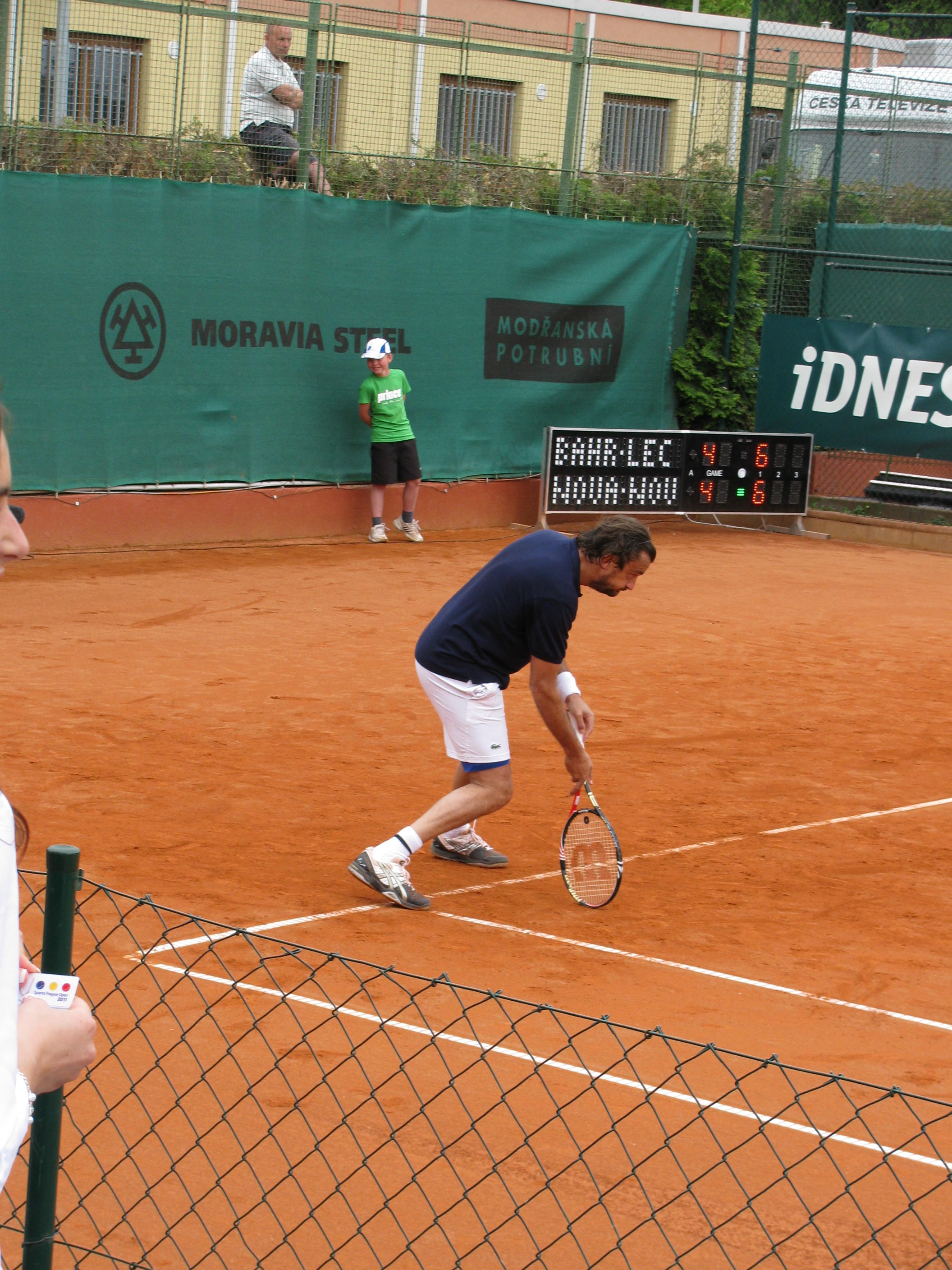 Henri Leconte si se svým spoluhráčem rozuměl