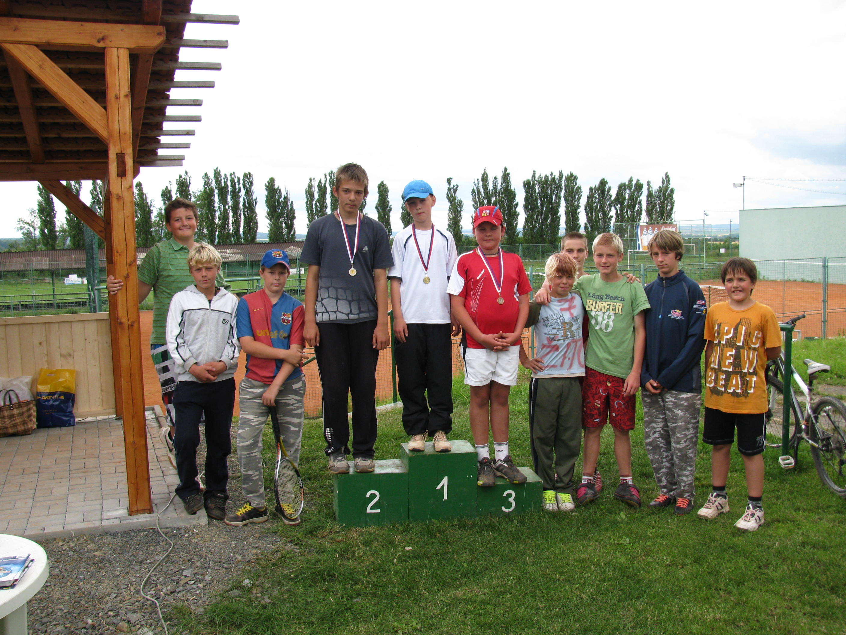 2011 - stupně vítězů v soutěži chlapců