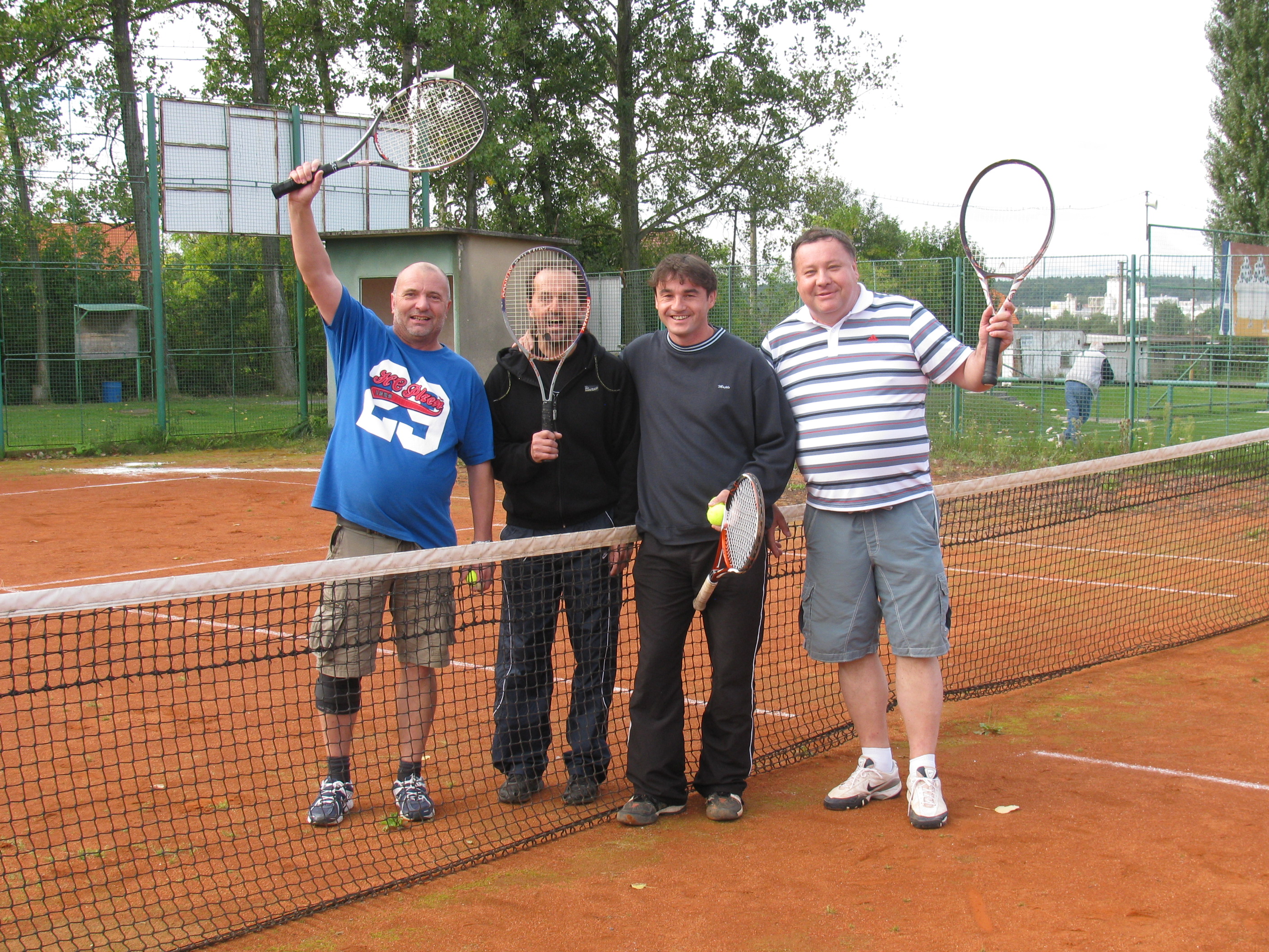 Maty Cup 2012 - vpravo vítězové Kozel a Hodinář