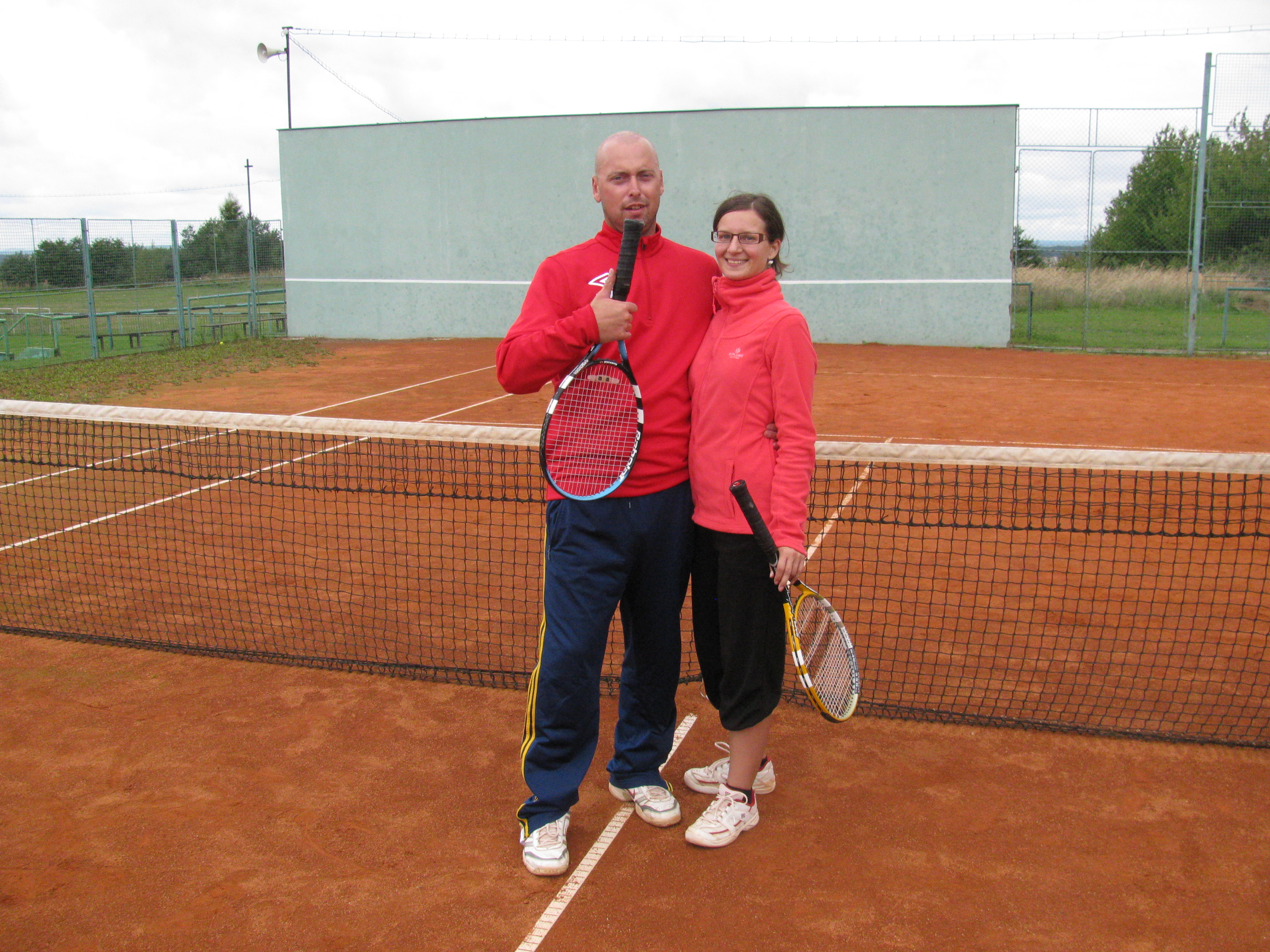 Mix Cup 2013 - šťastní vítězové R.Hrubý a I.Milotová