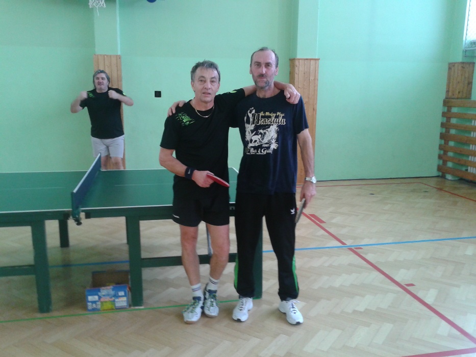 2015 - finalisté vánočního turnaje J.Vaněček a V.Chmelíř