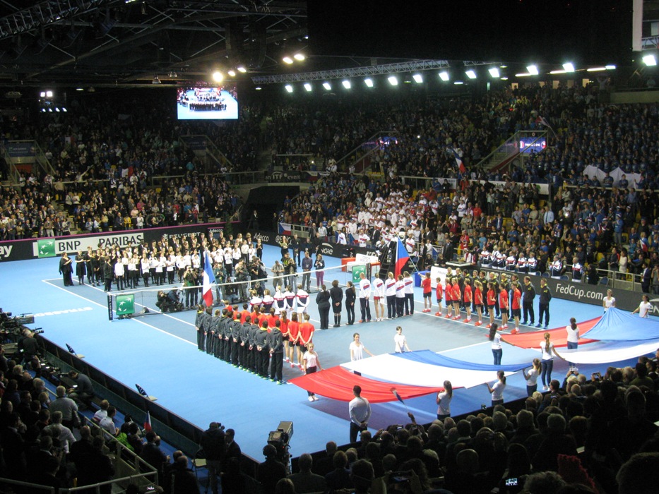Slavnostní zahájení finále Fed Cupu 2016
