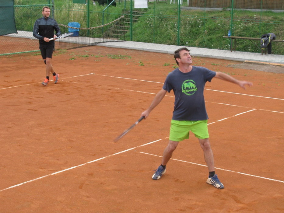 CHLC 2017 - MIloslav Kozel a Jiří Koláček při finálovém souboji v deblu